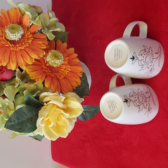 Lot of 2, Corelle Coordinates Porcelain Coffee Mugs. - Picture 5 of 9